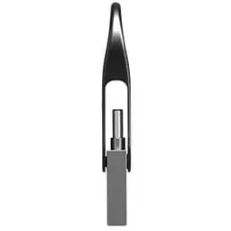 USB флеш накопичувач Silicon Power 64GB Mobile C80 Silver USB 3.2 (SP064GBUC3C80V1S) - мініатюра 3