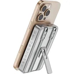 Зовнішній акумулятор WiWU Elite Wi-P056 10000mAh 22.5W Silver (6977703652390) [161281] - мініатюра 7