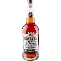 Віскі 15 Stars First West Straight Bourbon Whiskey 53% 0.75 л