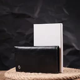 Чоловічий шкіряний гаманець ST Leather 9,5х17х2 см acs0024021 - мініатюра 8