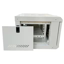 Шафа настінна GEAR 6U 19" 600x450x350 мм, + полка 19", grey (GWMSN-6U-600-450G) - мініатюра 2