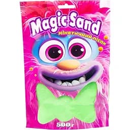 Кинетический песок Strateg Magic sand зеленый 500 г (39403-2)