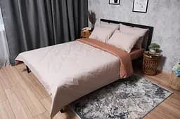 Пододеяльник Moon&Star Бязь Gold Люкс Brown Blanc King Size 220x240 см