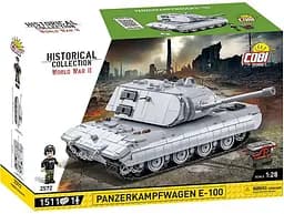 Конструктор детский танк Panzerkampfwagen E-100 COBI 2572