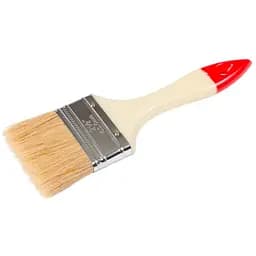 Пензель малярський плоский Mastertool стандарт 2.5" (в упаковці 12 шт.)