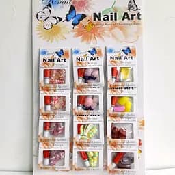 Нігті накладні кольорові K·Nail Art Nail упаковка 12 шт. №15