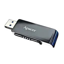 USB флеш накопичувач Apacer 32GB AH350 Black RP USB3.0 (AP32GAH350B-1) - мініатюра 9