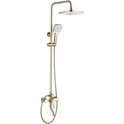 Душова система Rea Argus brushed gold з виливом REA-P7841, Золотий