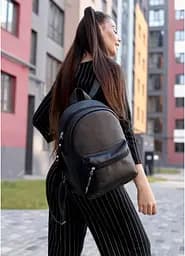 Жіночий рюкзак Sambag Talari BSqH чорний 35 х 25 х 12 см (12312001e)