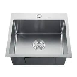 Кухонная мойка Zerix ZH5045-215.SUS304 MX1579, Нержавеющая сталь