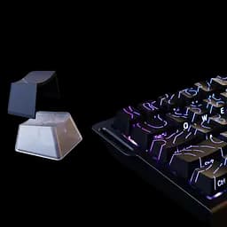 Клавіатура Attack Shark X68 HE Contours Side Printed RGB Black (AS-X68-HEMS-CSP-BK)
