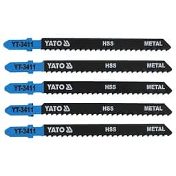 Набір полотен для електролобзика Yato 8 TPI 100 мм 5 шт. (YT-3411)