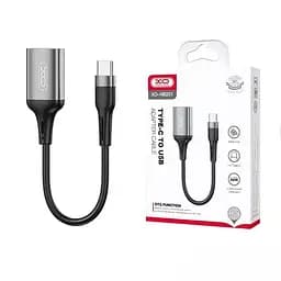Перехідник XO NB201 USB to Type-C OTG вилка розетка - мініатюра 2