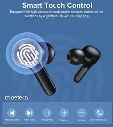 Bluetooth-гарнітура Choetech TWS bluetooth (BH-T06) - мініатюра 7