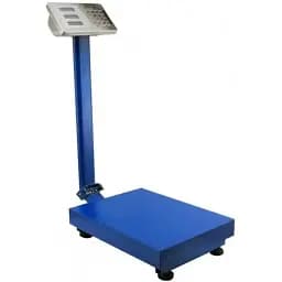Вес торговых электронных 500 кг со стойкой.