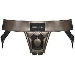 Трусики для страпону Strap-On-Me LeaTherette Harness CURIOUS