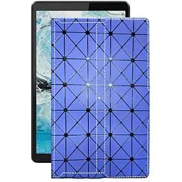 Чохол StatusCASE з екошкіри для планшету Lenovo Tab M8 TB-8505X Синій ромб