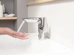 Змішувач для умивальника з інфрачервоною електронікою Grohe Eurosmart New 23975003 Хром - мініатюра 6