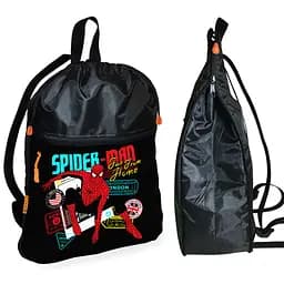 Рюкзак-мешок для школы Человек-паук "Spider-Man"детская сумка для обуви и спортивной одежды (01520)