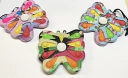 Іграшка-антистрес Simple Dimple Метелик різнобарвний в асортименті