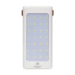 Повербанк 70000mAh Power Bank Kraft KPB-2470FCL White 22.5W QC3.0 LED-фонарь (43-00070)