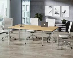 Стол для переговоров Q-200 Loft Design (Дуб Борас)