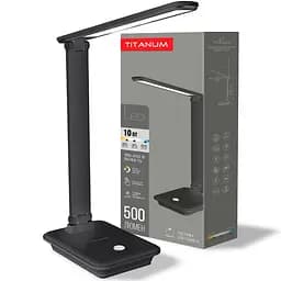 LED лампа настільна TITANUM TLTF-009B 10W 3000-6500K 220V - мініатюра 3