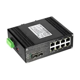 PoE-комутатор 10-портовий керований L2+ E-LINK LNK-IMC208-2.5GPM-SFP+ 2.5G з 8 портами PoE, 240W (73-00139) - мініатюра 10