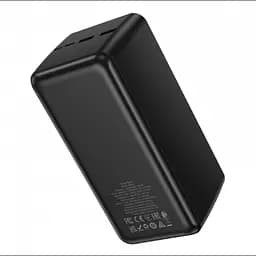 Зовнішній акумулятор Power bank BOROFONE BJ80C 50000 mAh PD22,5W + швидке заряджання батарея заряджання Чорний - мініатюра 2