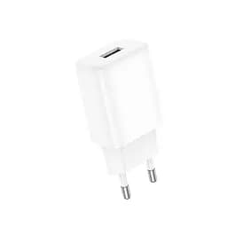Адаптер сетевой Hoco Solid single Port charger C134A | 1USB, 12W/2.4A |