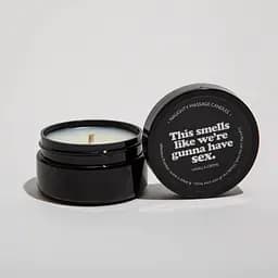 Масажна свічка міні з ароматом ванільного крему This Smells Like Sex 50g - мініатюра 2