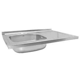 Кухонна мийка Kroner KRP Dekor - 6080L (0,6 мм) (CV022814) - мініатюра 3
