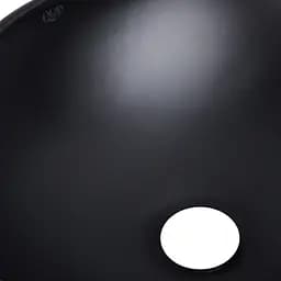 Умивальник Qtap Dove 410x335x145 Black matt QT06116062AMB, Чорний матовий - мініатюра 5