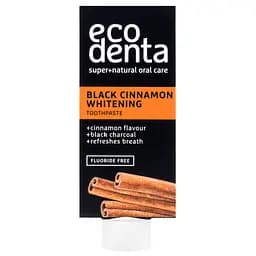 Зубная паста Ecodenta Mini черная с корицей отбеливающая 10 мл