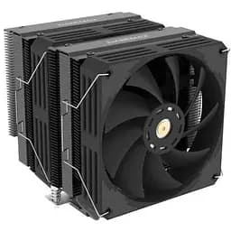 Кулер для процесора GameMax Twin 600 чорний алюміній/мідь 2x120 мм для Intel 1700/1200/115x AMD AM5/AM4 до 250 Вт