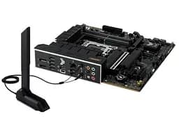 Материнська плата LGA1700, Asus TUF GAMING B760-PLUS WIFI II, B760, 4xDDR5, Int.Video(CPU), 4xSATA3, 3xM.2, 1xPCI-E 5.0 x16, 1xPCI-E 4. 7.1, Realtek 2.5Gb, WiFi 6E, Bluetooth 5.3, 6xUSB3.2/7xUSB2.0, HDMI/DP, MicroATX - мініатюра 6