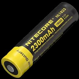 Акумулятор 18650 Nitecore NL1823 2300mAh 3.7V Li-Ion (Чорний з жовтим)