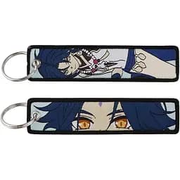 Брелок тканинний Геншин Сяо Genshin Impact Xiao 10 см