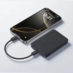 Зовнішній акумулятор Baseus EnerFill Ultra Mini 10000mAh 22.5W Black (P1008210E123-00) [152265] - мініатюра 7