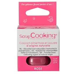 Харчовий барвник ScrapCooking натуральний рожевий 10 г
