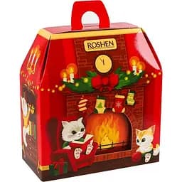 Новорічний подарунковий набір Roshen №9 Новорічний камін 622 г