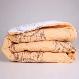 Одеяло хлопковое MirSon Летнее №2816 Сolor Fun Line Cat, king size, 240х220 см, бежевое (2200006686835)