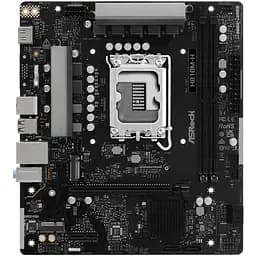 AsRock H810M-H (1851/H810, 2*DDR5, PCIex16, HDMI, 4xSATA, M.2, Glan, 7.1ch, mATX)