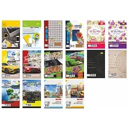 Блокнот Апельсин А5 Б-Л5-40 40 аркушів пружина зверху         