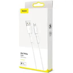 Кабель быстрой зарядки Baseus Mini MicroUSB (CAMSW-02) 1 м 2.4а