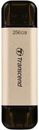 Накопичувач 256GB USB 3.2 Type-A + Type-C JetFlash 930 R420/W400MB/s Чорний Transcend teh0013413