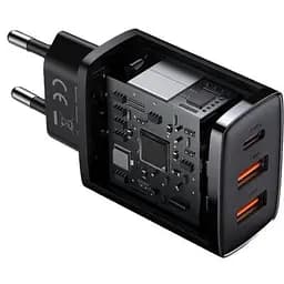 Зарядний пристрій Baseus Compact Quick Charger 2U+C (CCXJ-E01) - мініатюра 4