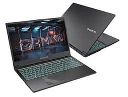 Ноутбук Gigabyte G5 MF 15.6 FHD, intel i5-13500H, 16GB, F512GB, NVD4050-6, DOS, чорний (G5_MF5-52KZ353SD) - мініатюра 2