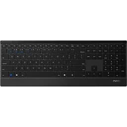 Клавіатура Rapoo E9500M Wireless Black (E9500M)
