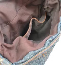 Джинсова сумка у формі жіночої спідниці Fashion Jeans8057 Темно-синя - мініатюра 9